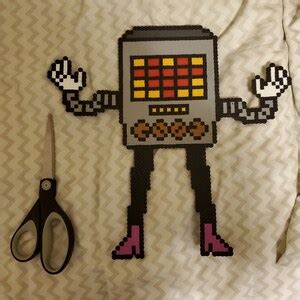 UNDERTALE Mettaton Perler Bead Sprite Set Etsy