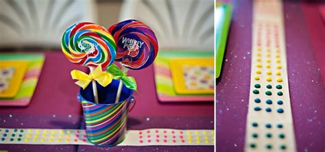 There Are Lollipops In A Vase On The Table