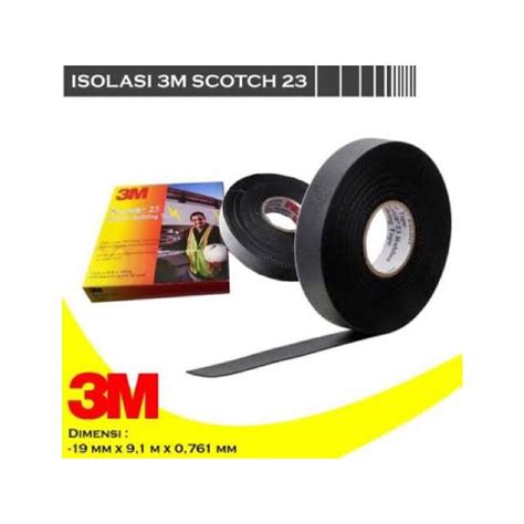 Jual Isolasi Scotch 23 Isolasi Tahan Panas Isolasi Submersible