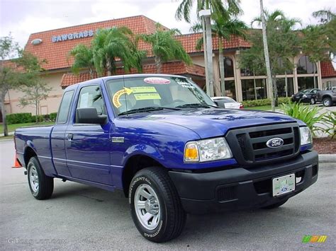 Sonic Blue Metallic Ford Ranger Xlt Supercab Photo