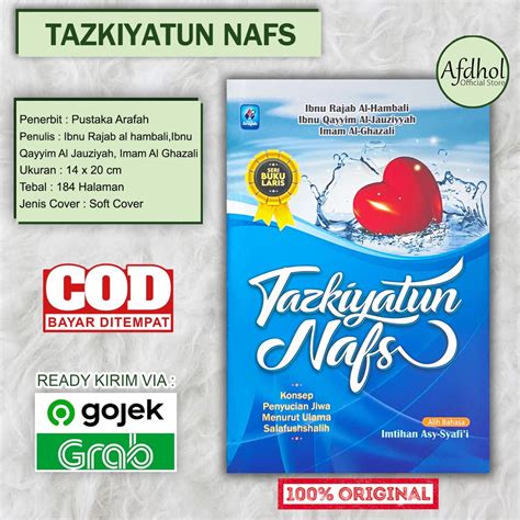 Jual Tazkiyatun Nafs Seri Buku Laris Konsep Penyucian Jiwa Menurut