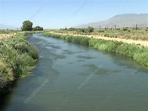 Owens Valley aqueduct - Stock Video Clip - K002/1826 - Science Photo ...