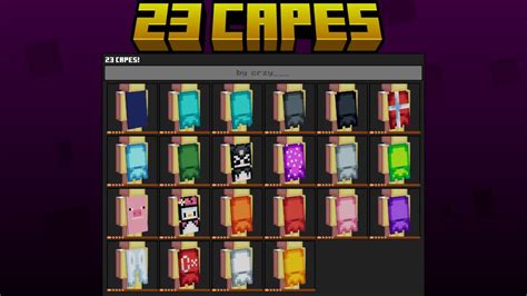 Custom Capes Hive Styled Colored Capes Pc Ios Youtube