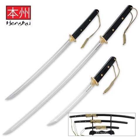 Honshu Full Tang Tactical Sword Set Collectors Edition True Swords