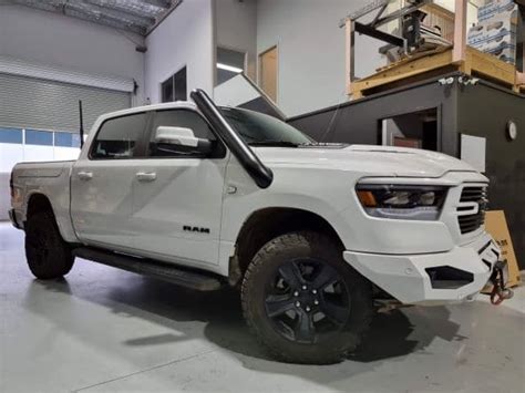 Ram 5 1500 Dt Platinum Snorkel And Custom Airbox