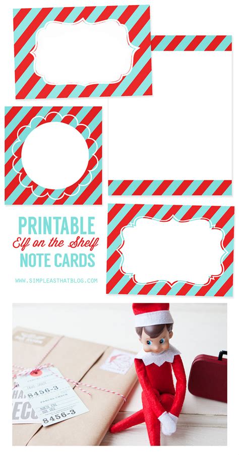 Elf On The Shelf Template Printable Pdf Free