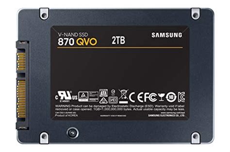 Samsung Qvo Mz Q T Bw Disque Ssd Interne To Sata Iii