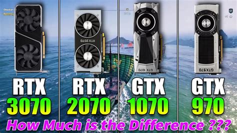 Rtx 3070 Vs Rtx 2070 Vs Gtx 1070 Vs Gtx 970 How Much Is The