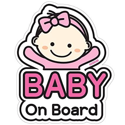 Bsl Baby On Board Sticker And Decal Baby Bumper Car Sticker Baby