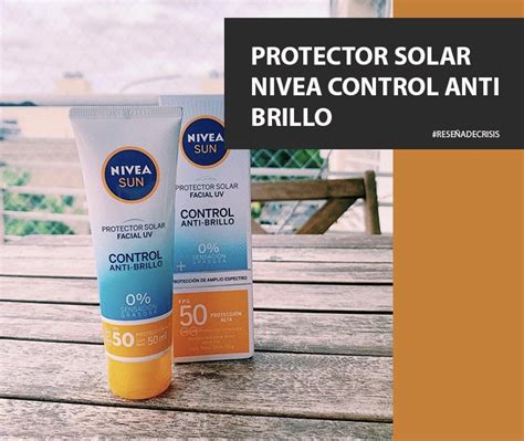 Protector Solar Control Anti Brillo De Nivea Mi Protector Favorito