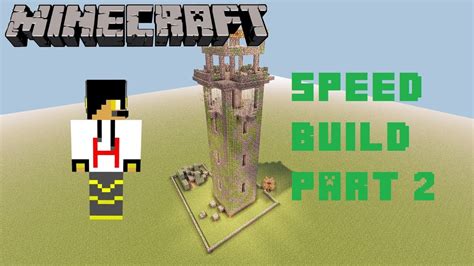 Minecraft SPEED BUILD 2 Mossy Tower By Heine184 YouTube