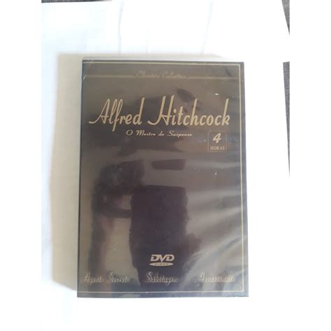 Dvd Alfred Hitchcock O Mestre Do Suspense 3 Em 1 Shopee Brasil