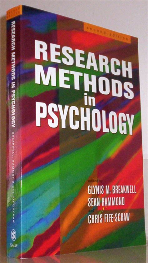 Amazon.com: Research Methods in Psychology: 9780761965916: Breakwell ...