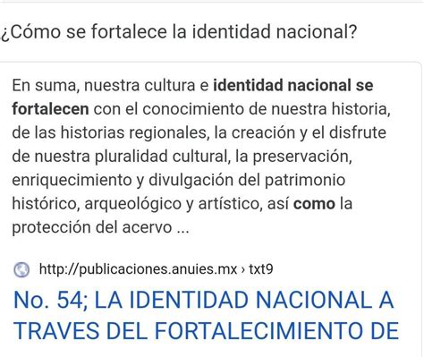 De Qu Manera Podemos Fortalecer Nuestra Identidad Nacional Y Cultural