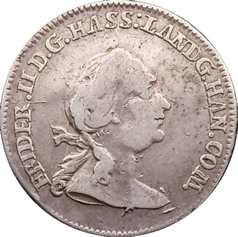 Reichsthaler Frederick Ii Hesse Cassel Numista