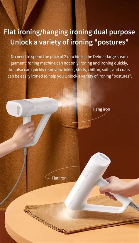 Deerma HS100 Portable Handheld Garment Steamer Vertical Iron 160 High