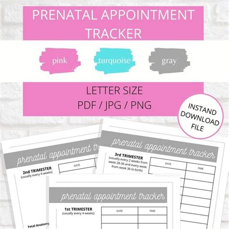 Obgyn Visit Planner Etsy