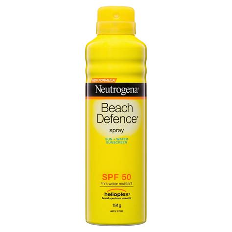 Neutrogena Beach Defence Sunscreen Spray Spf50 184g