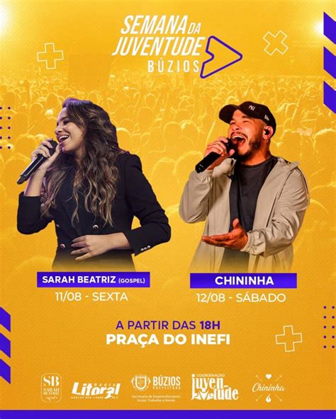 Semana da Juventude em Búzios tem encerramento show Gospel Pagode