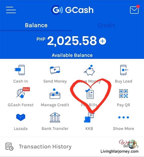 Woman In Digital Stay At Home Shop And Pay Bills With Gcash