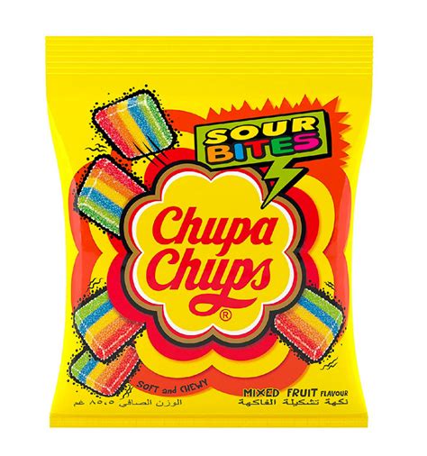 Chupa Chups Sour Bites Mixed Fruit Flavor 855gm From Supermartae