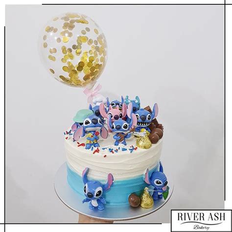 Lido and Stitch Cake (Lido and Stitch) - Children Birthday cakes SG ...