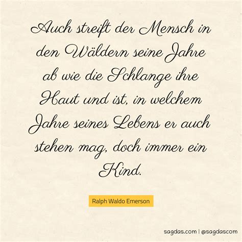 Ralph Waldo Emerson Zitat Auch Streift Der Mensch In Sagdas