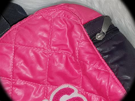 Adidas Pink Fur Logo Padding 후루츠패밀리