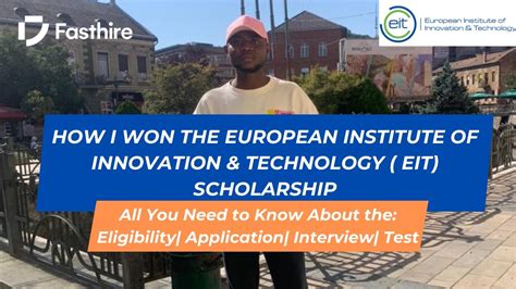 How I Won The European Institute Of Innovation Technology Eit