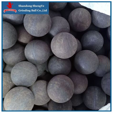 High Carbon Forged Grinding Steel Media Ball For Mining Ball Mill