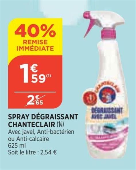 Promo Spray dégraissant chanteclair chez Bi1