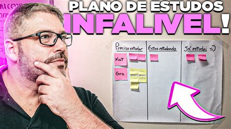 Plano De Estudo Infal Vel Para Concurseiros Iniciantes Youtube