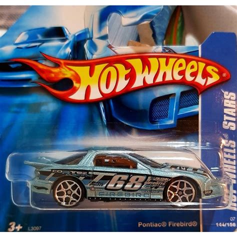 Carrinho Hot Wheels Stars Pontiac Firebird Shopee Brasil