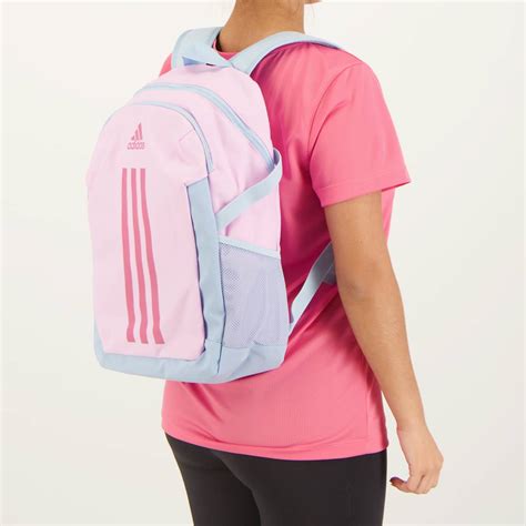 Mochila Adidas Power Youth Rosa FutFanatics