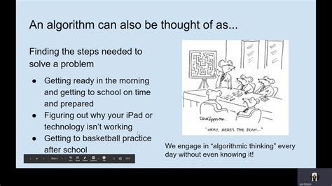 Using Algorithmic Thinking to Solve Problems - YouTube