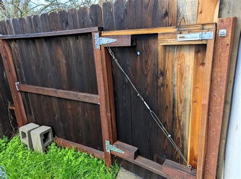 Repair Sagging Wooden Fence Gate Buffalo NY Patch