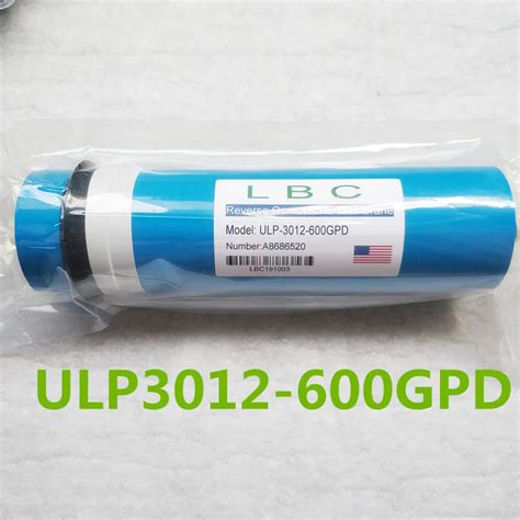 Filtro de ultrafiltração 600 gpd lbc ulp 3012 600 gpd membrana de