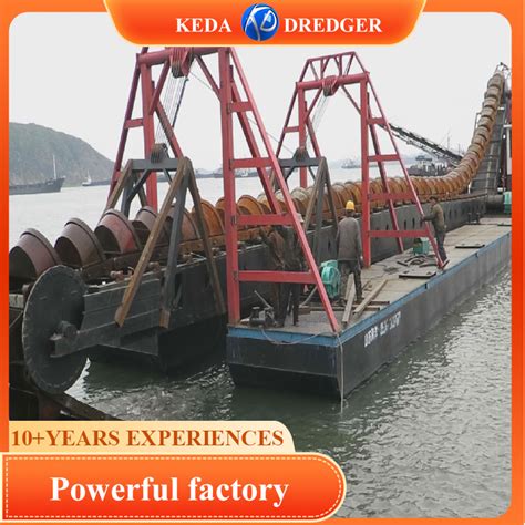 Keda Water Gold Bucket Chain Dredger Sand Mining Dredger Diamond