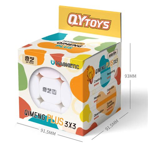 QiYi QiMeng Plus 90mm M 3x3x3 ステッカーレス smartship store