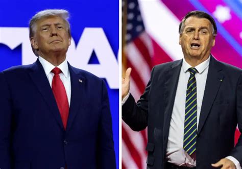 Trump Y Bolsonaro Unen Fuerzas Para Intentar Volver Al Poder