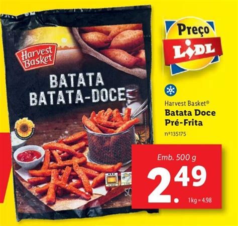 Promo O Harvest Basket Batata Doce Pr Frita G Em Lidl