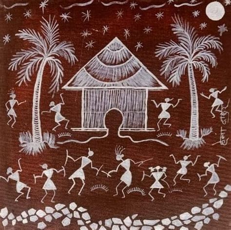 Pornima Sajri Kartana Warli Art X Cms International Indian