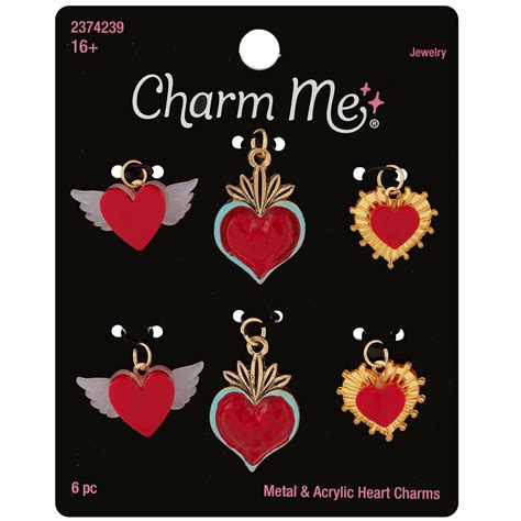 Red Heart Charms Hobby Lobby