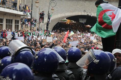 Tens Of Thousands Take To The Streets In Algeria To Protest Ailing