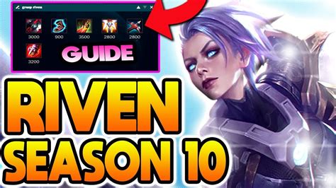 The Best Riven Build For Season 10 Season 10 Riven Guide Youtube