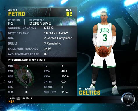 NBA 2K12 CREATING A LEGEND CHEATS