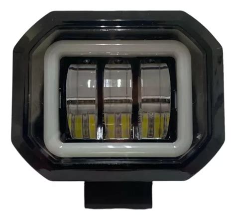 Cuatro Faros De Led Ojo De Ángel Para Wrangler Jeep Reforzad