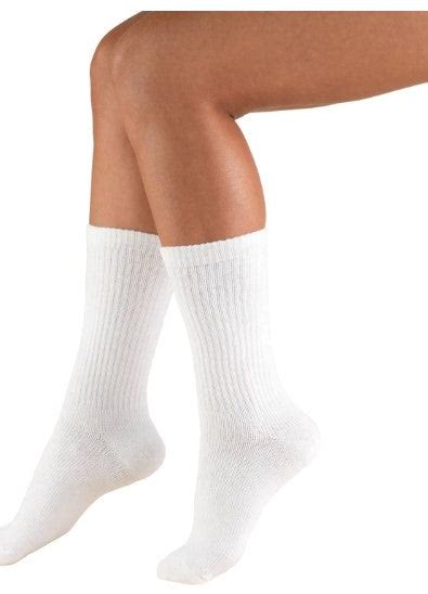 Truform L Diabetic Crew Length Sock Compression Socks L 8 15mmhg