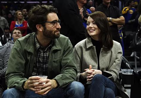 Emma Stone With Her Husband Dave Mccary