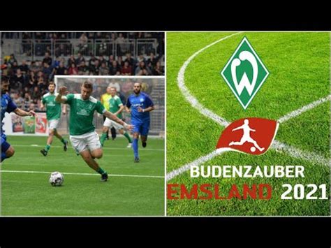 SV Werder Bremen Budenzauber Emsland Hallenturnier Live YouTube